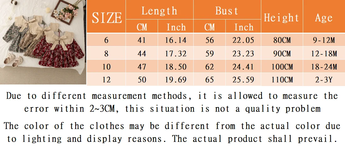 Children's Spring and Autumn Clothing Girls' Long Sleeved Printed Dress Children's Princess Dress Baby Dress