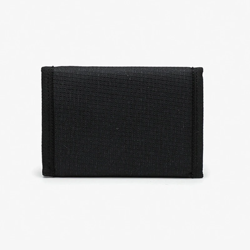 Japanese Style Nylon Trifold Wallet Casual Unisex Young Novelty Money Bag Purse with Zipper Coin ID Card Holder for Men Women