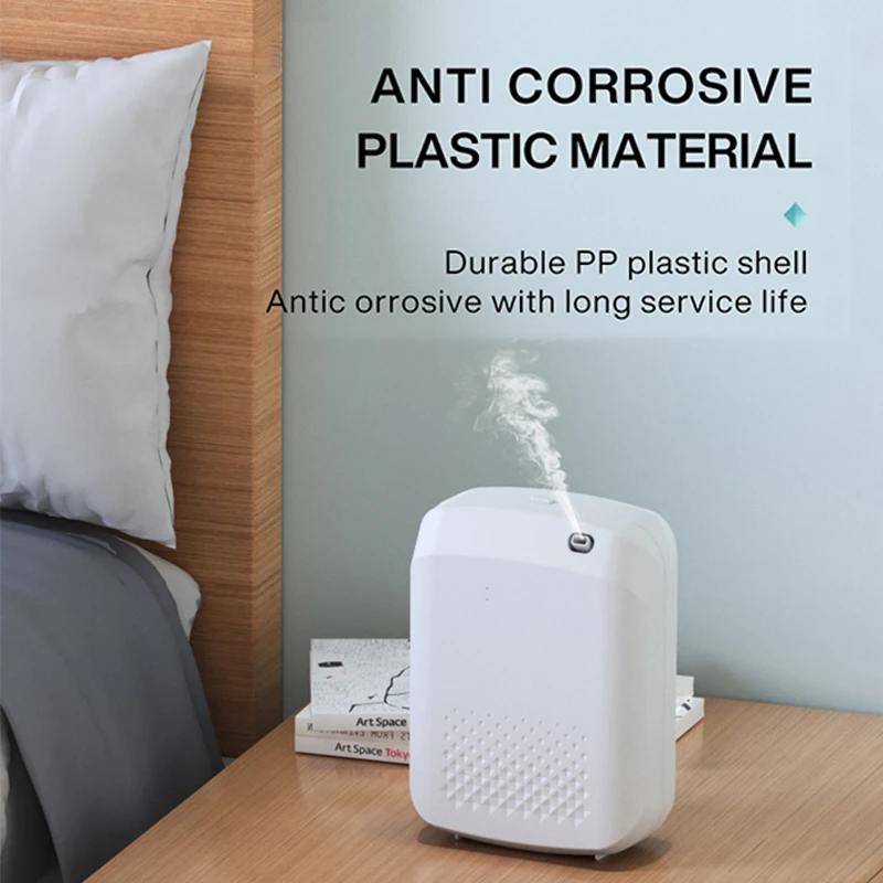 Room Fragrance Diffuser Wall Mounted Hotel Air Freshener Bluetooth Flavoring Diffuser For Essential Oil Electric Smell For Home