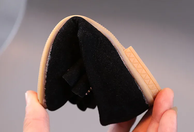 Little Girl Leather Shoes Simple Fashion Children Princess Shoes Solid Color Flats Causal Kids Versatile Bowtie Loafers Moccasin