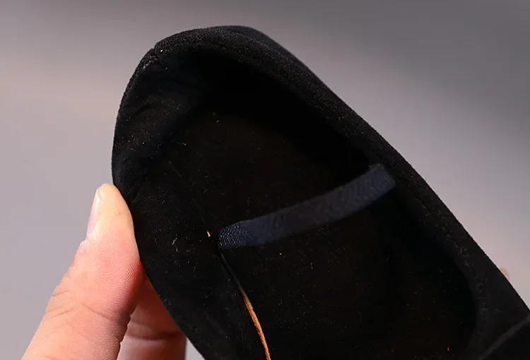 Little Girl Leather Shoes Simple Fashion Children Princess Shoes Solid Color Flats Causal Kids Versatile Bowtie Loafers Moccasin