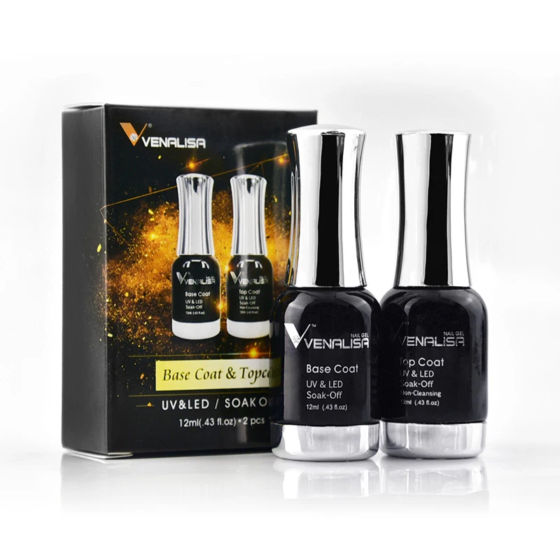 Venalisa Nail Gel Polish Kit HEMA TPO FREE Nude Pink Color Collection Self Leveling Full Coverage Nail Manicure Set 6Pcs Kit