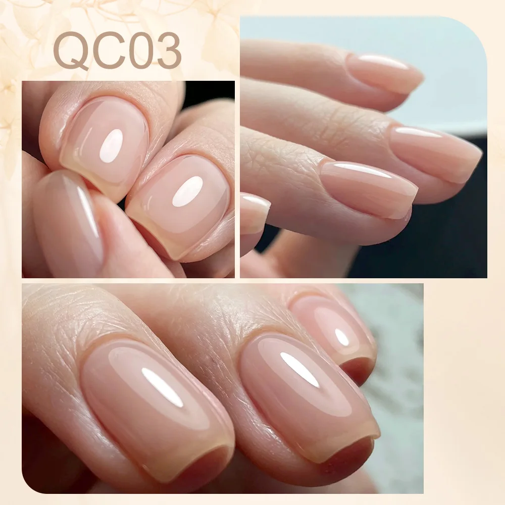 Venalisa Nail Gel Polish Kit HEMA TPO FREE Nude Pink Color Collection Self Leveling Full Coverage Nail Manicure Set 6Pcs Kit
