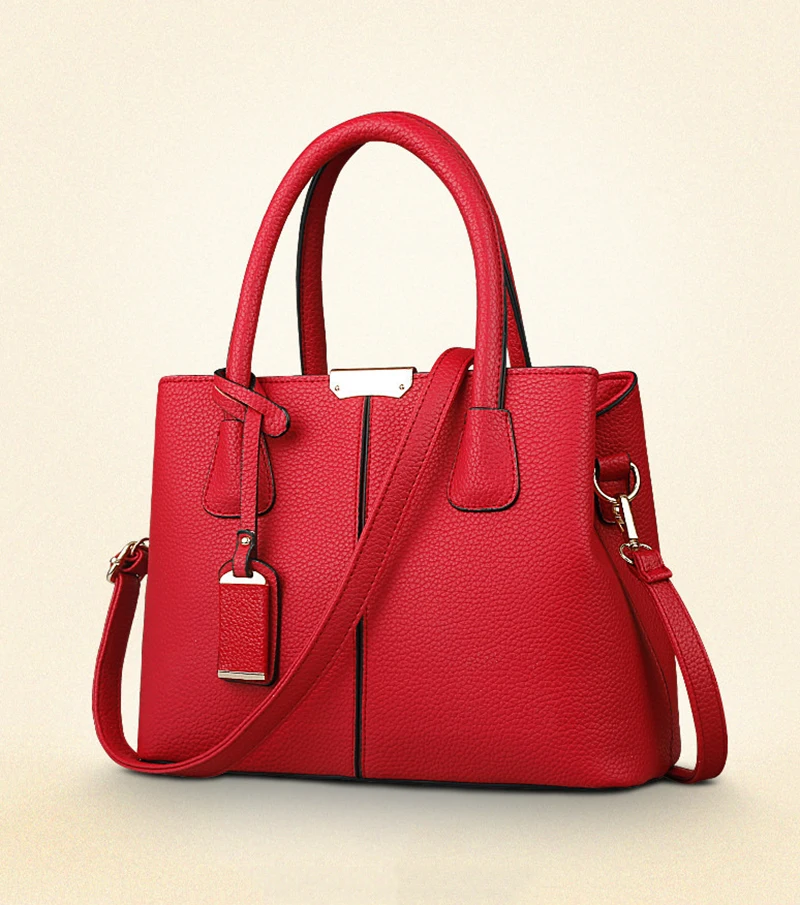 Women PU Leather Handbags Ladies Large Tote Bag Female Square Shoulder Bags Bolsas Femininas Sac New Fashion Crossbody Bags