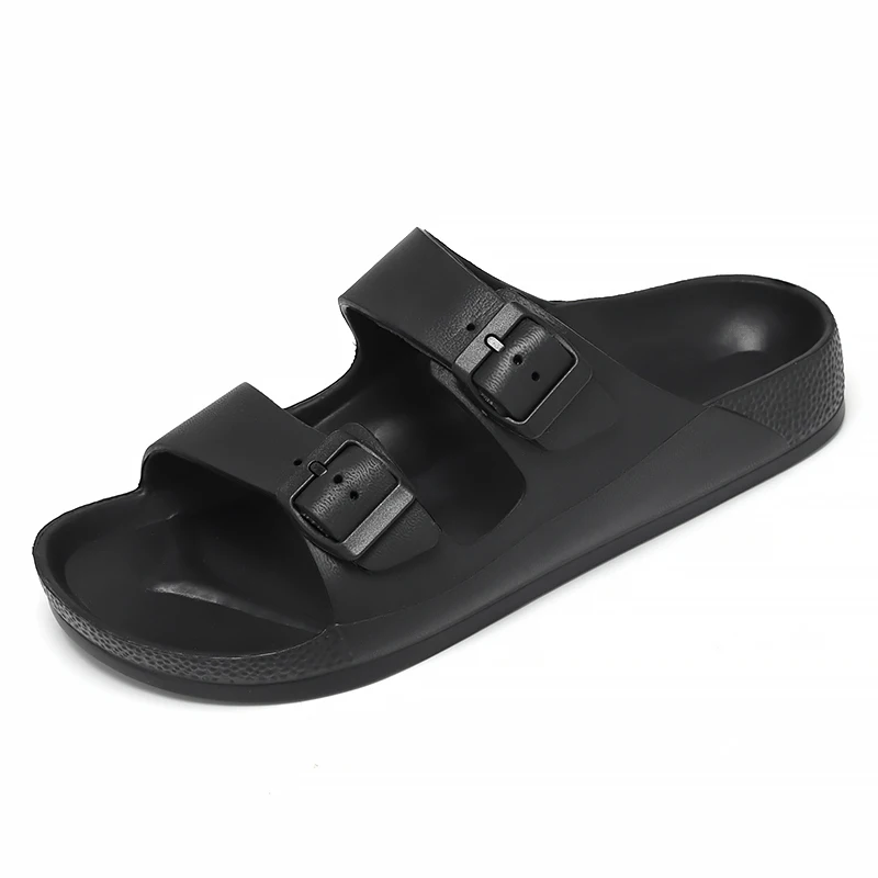 Summer Women Lightweight Rubber Slippers Clogs Garden Shoes Beach Sandals Indoor Home Slides Soft Free shipping Big Size 43 44
