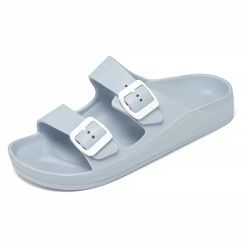 Summer Women Lightweight Rubber Slippers Clogs Garden Shoes Beach Sandals Indoor Home Slides Soft Free shipping Big Size 43 44