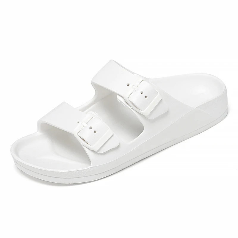 Summer Women Lightweight Rubber Slippers Clogs Garden Shoes Beach Sandals Indoor Home Slides Soft Free shipping Big Size 43 44