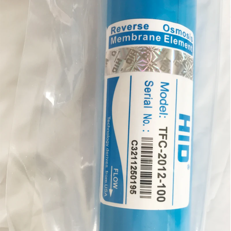HID TFC 2012- 100 GPD RO Membrane for 5 Stage Water Filter Purifier Treatment Reverse Osmosis System NSF/ANSI Standard