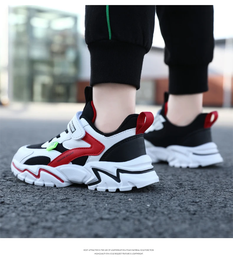 Fashion Children Sneakers Boy Shoes Mesh Kids Shoes School Casual 6 To 12 Years Sports Tennis Sneakers for Boy