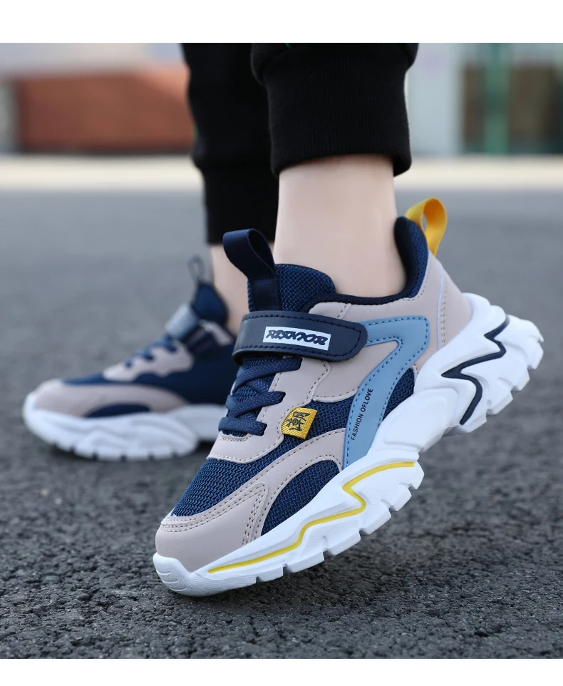 Fashion Children Sneakers Boy Shoes Mesh Kids Shoes School Casual 6 To 12 Years Sports Tennis Sneakers for Boy