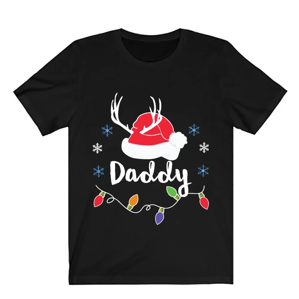 Dad Mom And Me Family Matching clothes Simple family look T shirts Daddy Mommy and Me t-shirt Father Son Mother Daughter Outfits