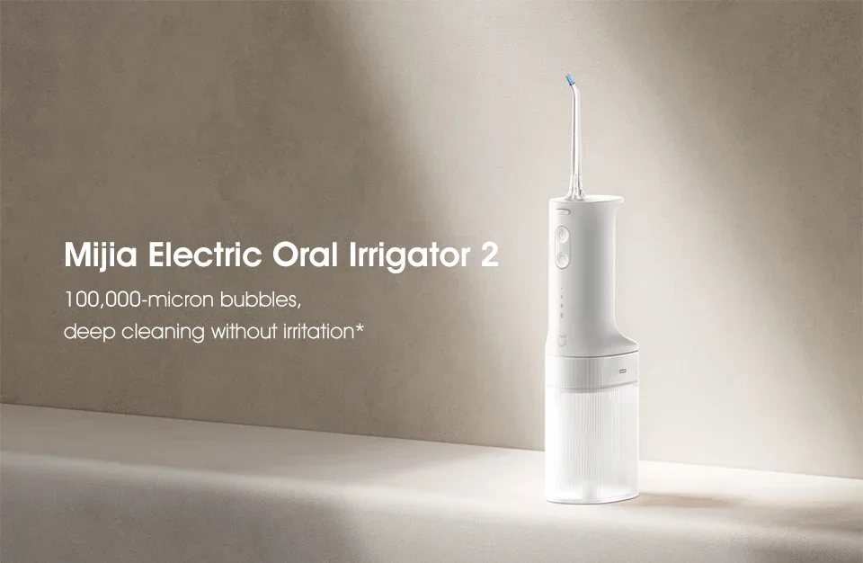Mijia MEO701/MEO705 Portable Oral Irrigator Dental Teeth Whitening Flosser Tooth Cleaner Waterpulse Water Thread Teeth