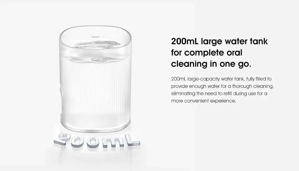 Mijia MEO701/MEO705 Portable Oral Irrigator Dental Teeth Whitening Flosser Tooth Cleaner Waterpulse Water Thread Teeth