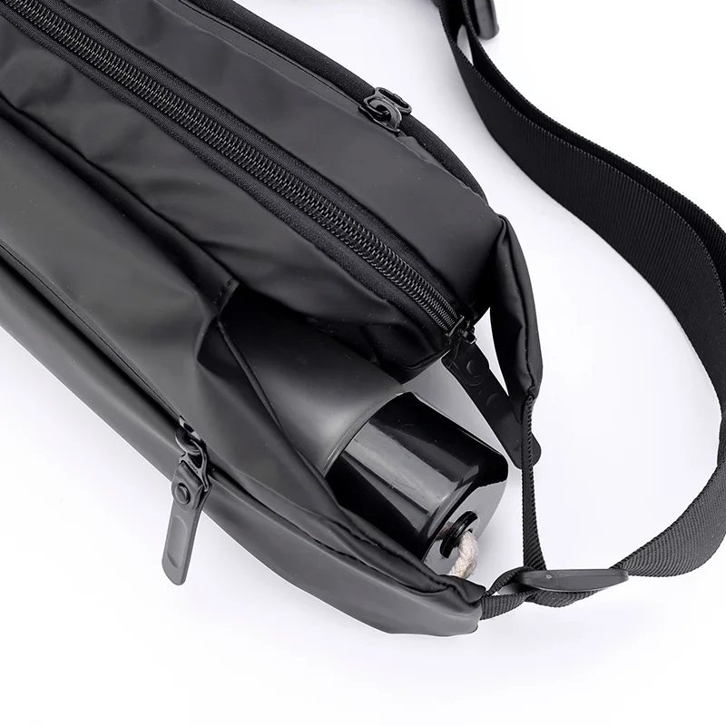 New Outdoor Casual Fashion Waist Bag Men's Shoulder Crossbody Bag Multi-purpose Waterproof Travel Chest Portable and Durable