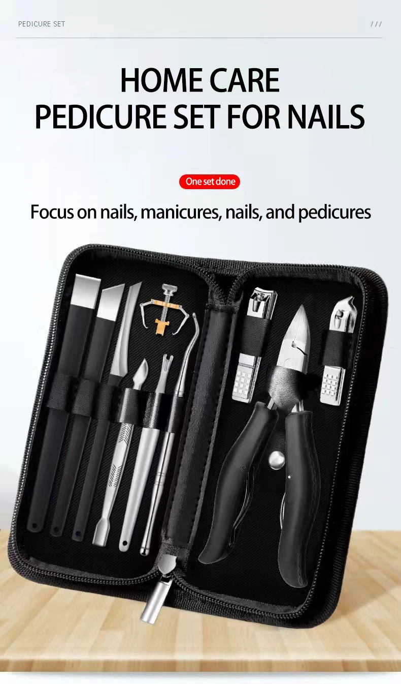 Home Trimming Tool Nail Clipper Set, Portable Men's High-End Trimming Knife, Dead Skin Scissors, Diagonal Trimming Tool