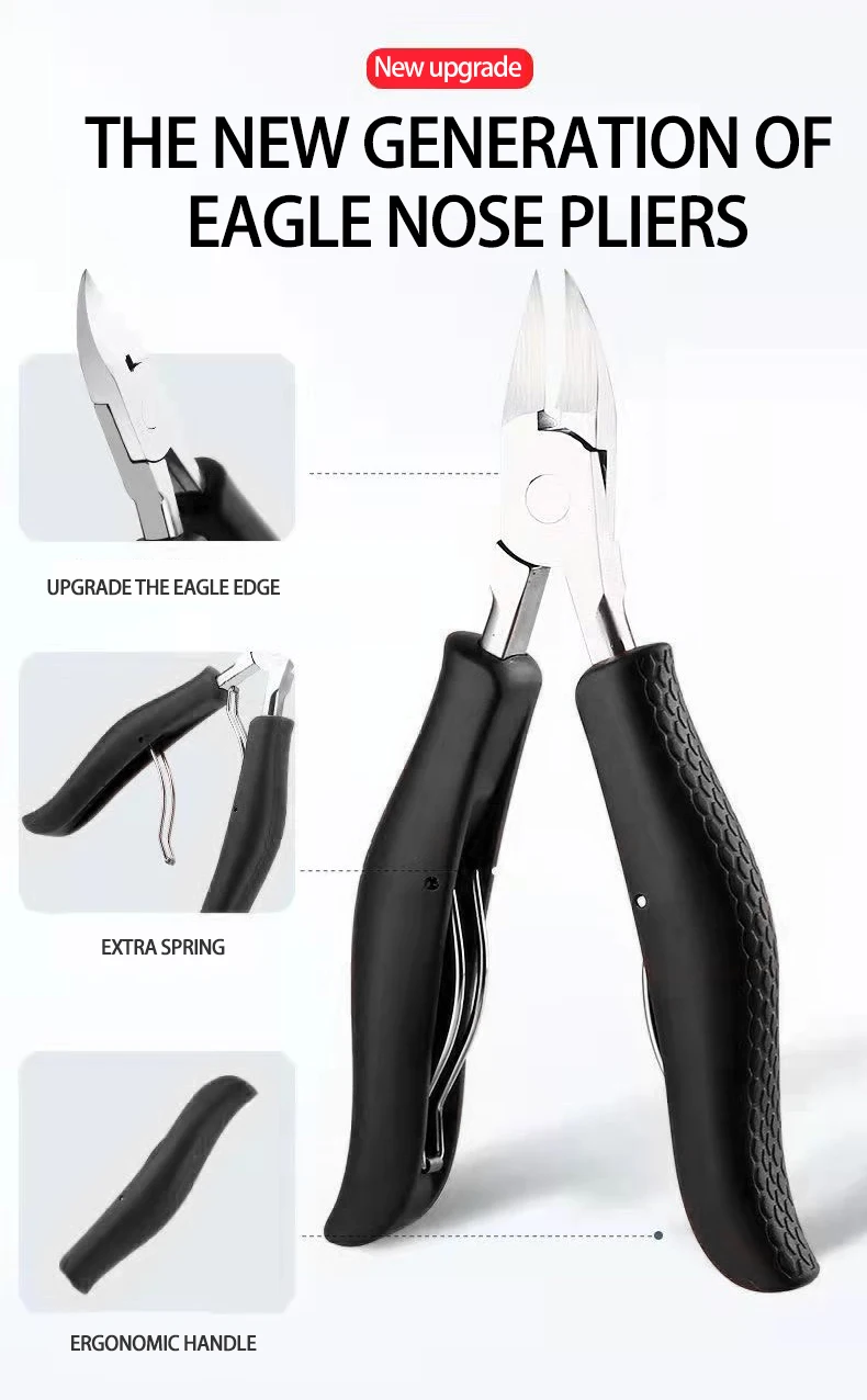 Home Trimming Tool Nail Clipper Set, Portable Men's High-End Trimming Knife, Dead Skin Scissors, Diagonal Trimming Tool
