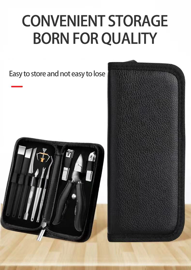 Home Trimming Tool Nail Clipper Set, Portable Men's High-End Trimming Knife, Dead Skin Scissors, Diagonal Trimming Tool