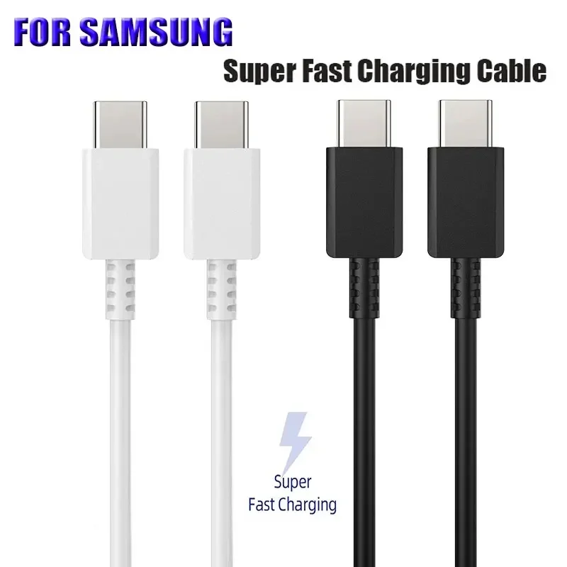 Original Samsung 25W Charger Super Fast Charge Type-C EU Adapter For Galaxy S23 S22 Plus S21 S20 FE Note 20 10+ A54 A34 5G Phone