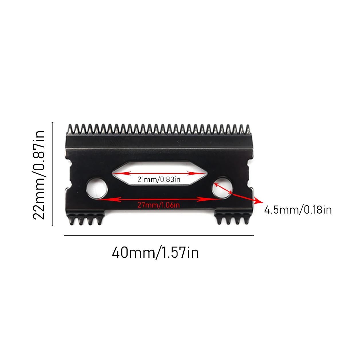 Replacement DLC Blade Professional Hair Clipper Accessories Ultra Thin Blade Trimmer for Madeshow/WAHL/MRD/Gamma/SC/JRL