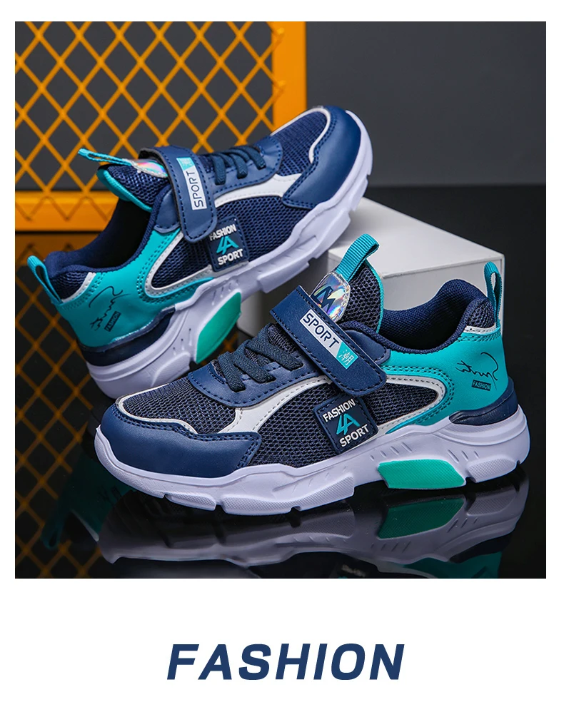 Children's Shoes Boy Sneakers in the Spring and Autumn with Breathable Non-Slip Surface Pupil Cuhk Boy Fashion Shoes