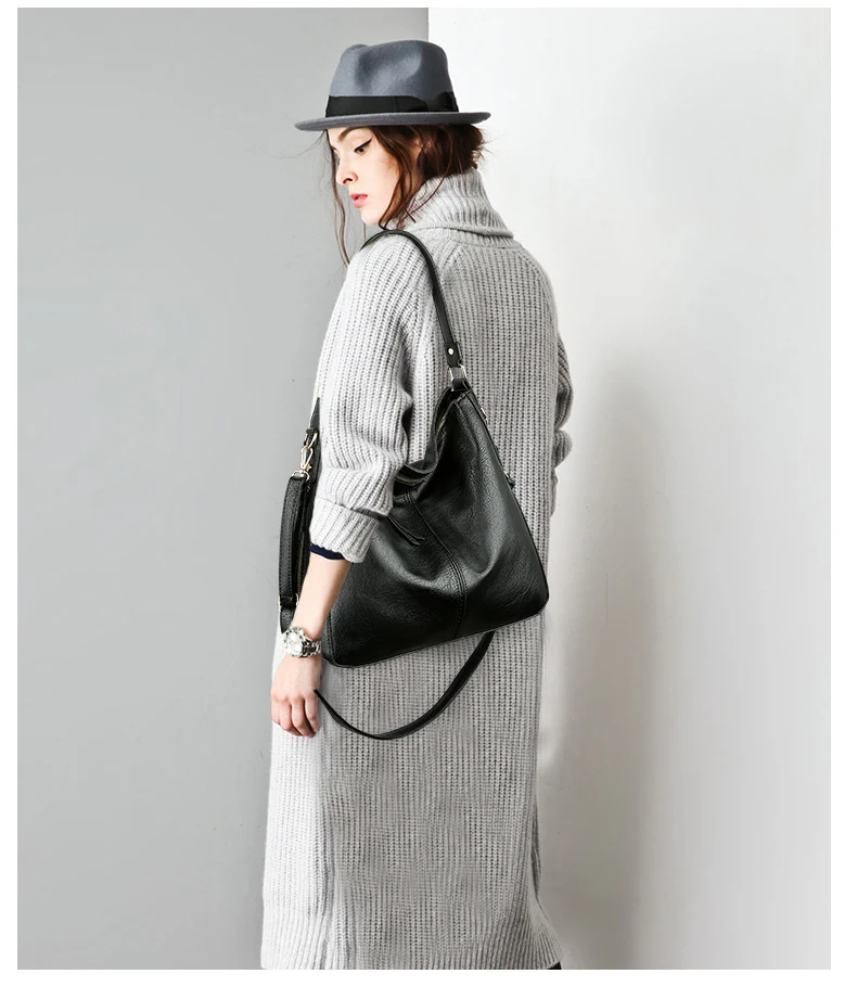 Luxury Handbags Women Bags Designer Faux Leather Bags For Women Hobos Europe Crossbody Bag Ladies Vintage Large Tote Bags
