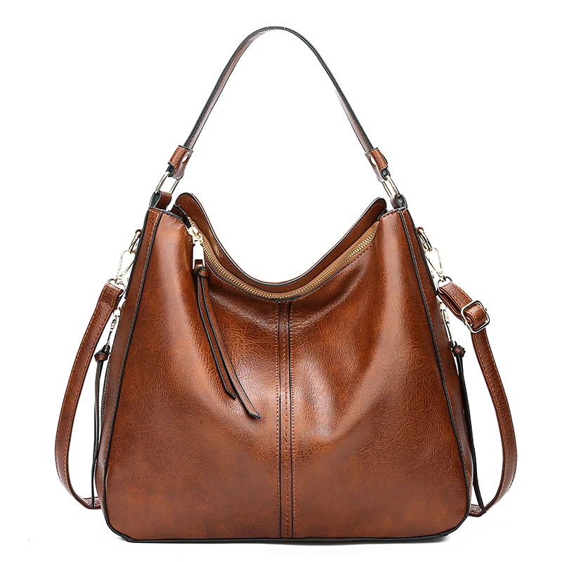 Luxury Handbags Women Bags Designer Faux Leather Bags For Women Hobos Europe Crossbody Bag Ladies Vintage Large Tote Bags
