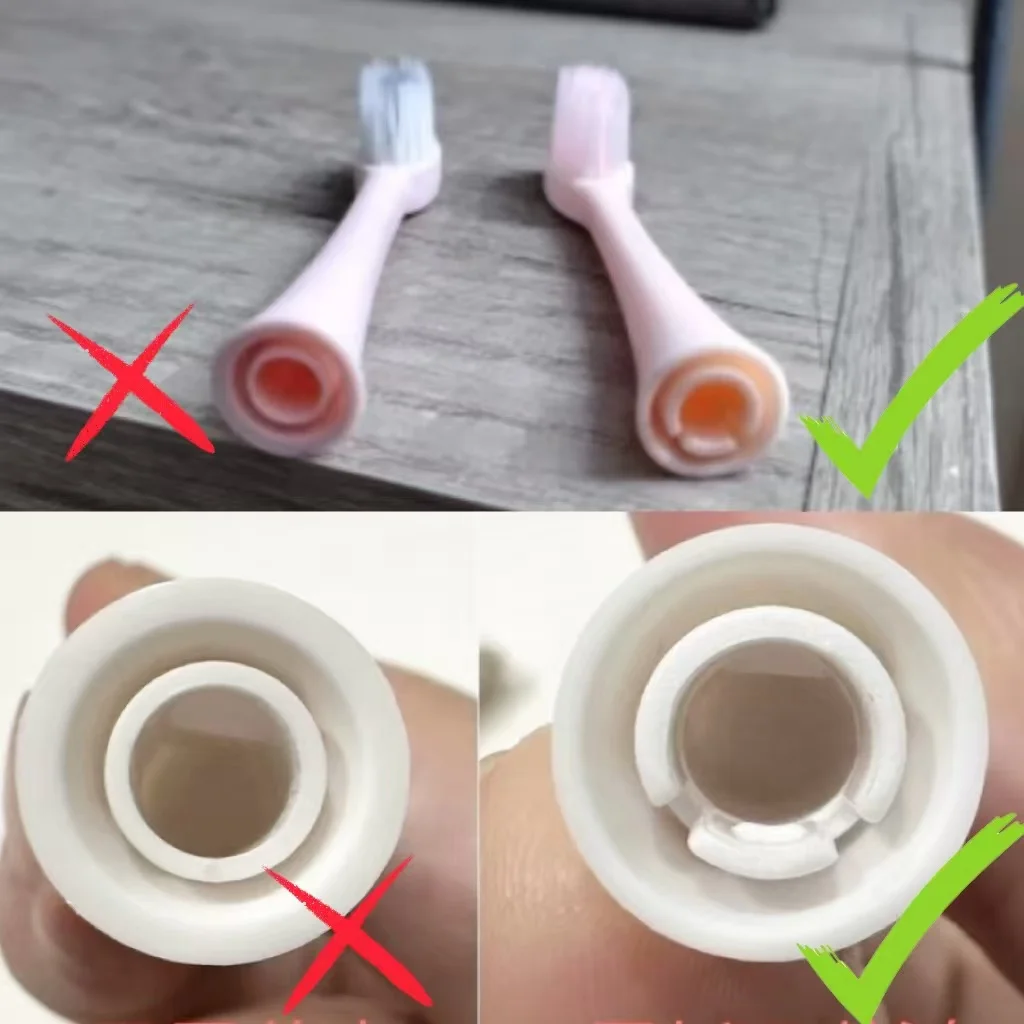Replacement Toothbrush Heads For X.Q.M.Q X-3 X-2 Sonic Electric Toothbrush Soft DuPont Bristle