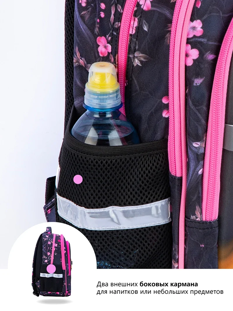 New Cartoon 1-3 Grade School Bags Kids Backpack For Girls 3D Animal Pattern Children Orthopedic Backpack Mochila Infantil