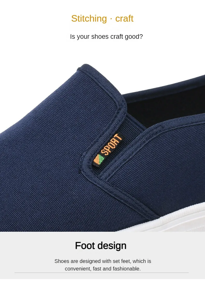 ​Men's Shoes Casual Sneakers Summer Lightweight Canvas Breathable Anti Slip Flat Shoes Affordable Free Shipping