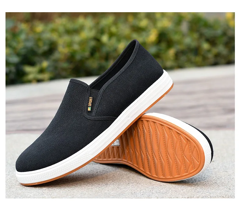​Men's Shoes Casual Sneakers Summer Lightweight Canvas Breathable Anti Slip Flat Shoes Affordable Free Shipping