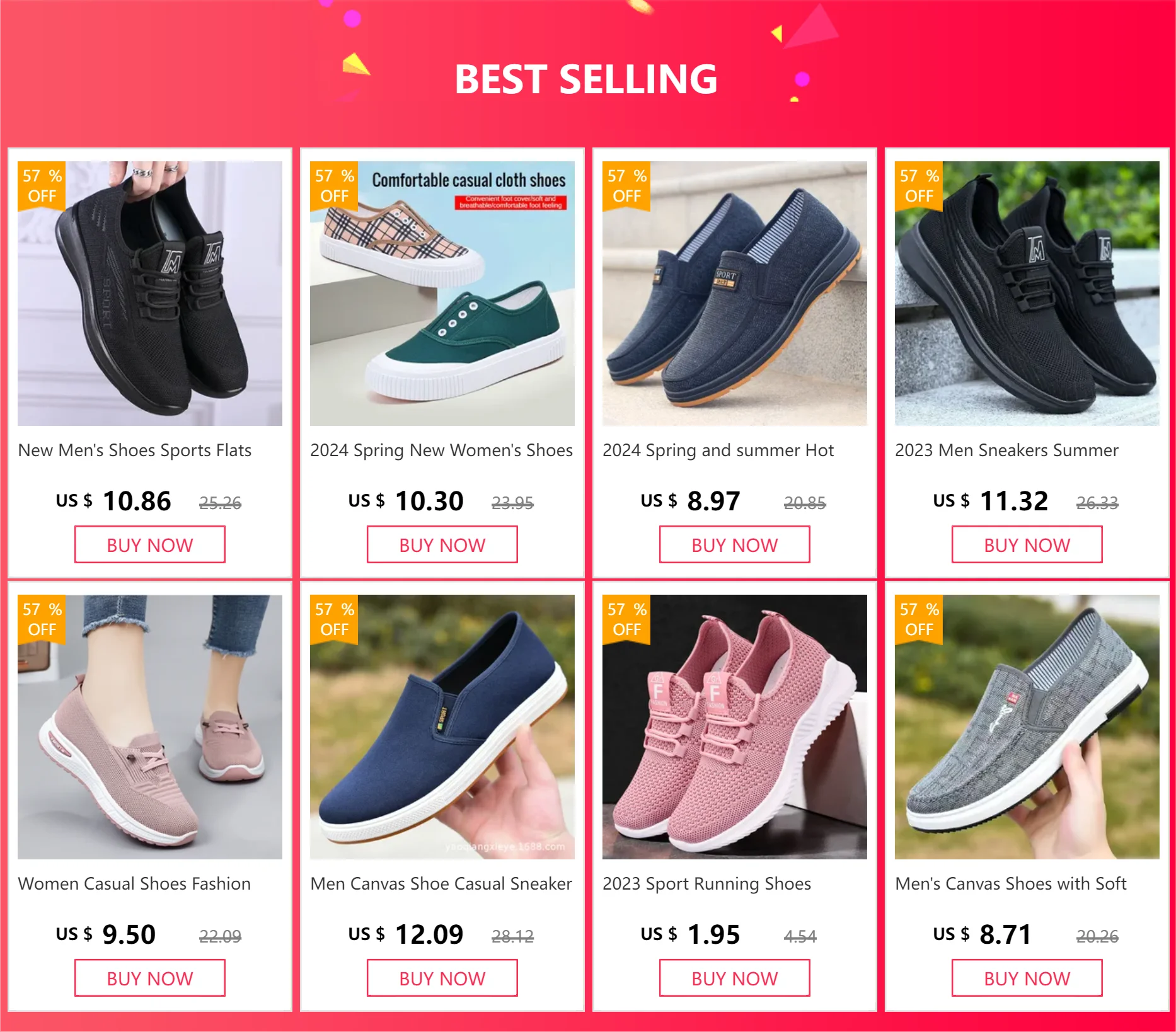 ​Men's Shoes Casual Sneakers Summer Lightweight Canvas Breathable Anti Slip Flat Shoes Affordable Free Shipping