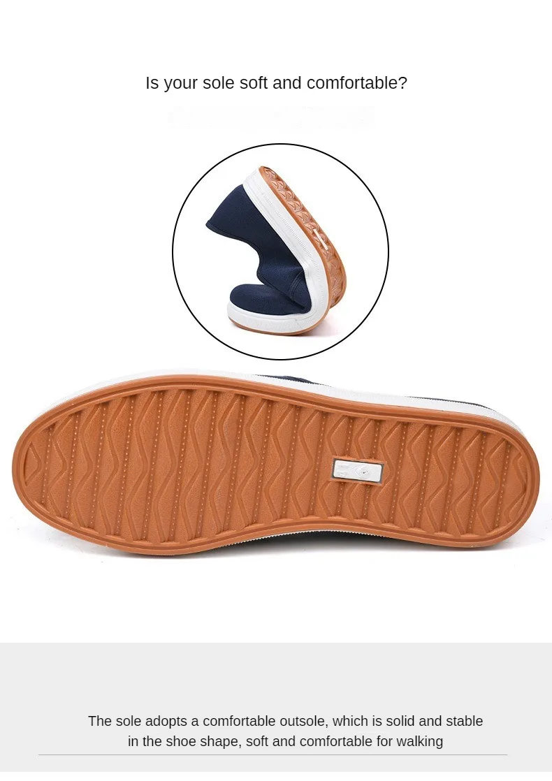 ​Men's Shoes Casual Sneakers Summer Lightweight Canvas Breathable Anti Slip Flat Shoes Affordable Free Shipping