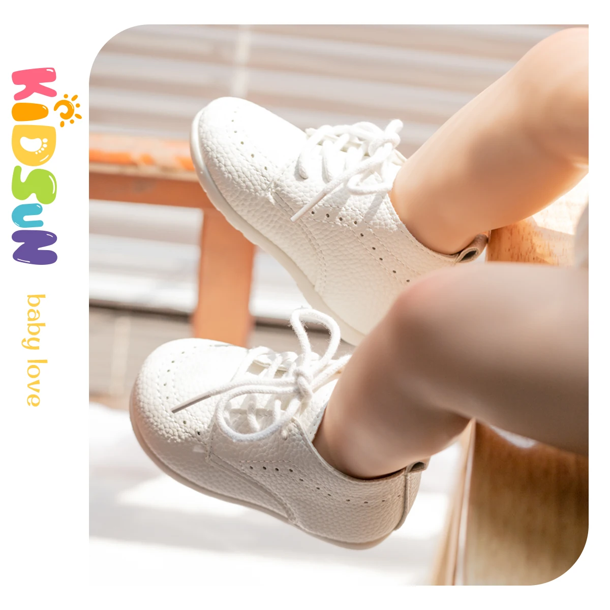 Classic Lace-up Baby Shoes Spring Boy and Girl British Style Baby Shoes Multi-color Baby Rubber Soles Non-slip Walking Shoes
