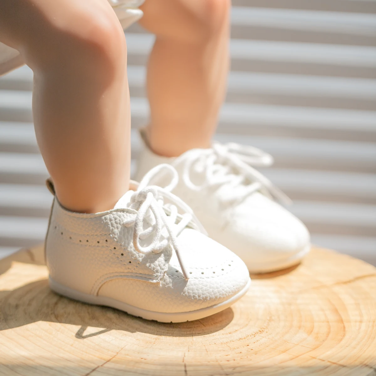 Classic Lace-up Baby Shoes Spring Boy and Girl British Style Baby Shoes Multi-color Baby Rubber Soles Non-slip Walking Shoes