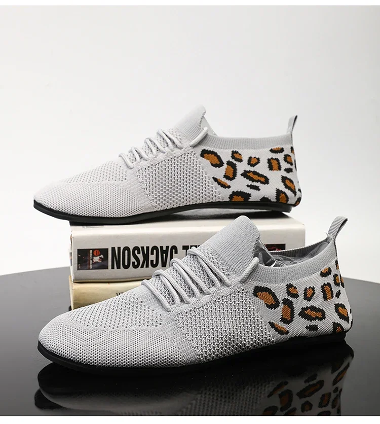 2024 Breathable Men Vulcanized Shoes New Lightweight Couple Flats Soft Mesh Men's Casual Shoes Outdoor Driving Footwear 36-47