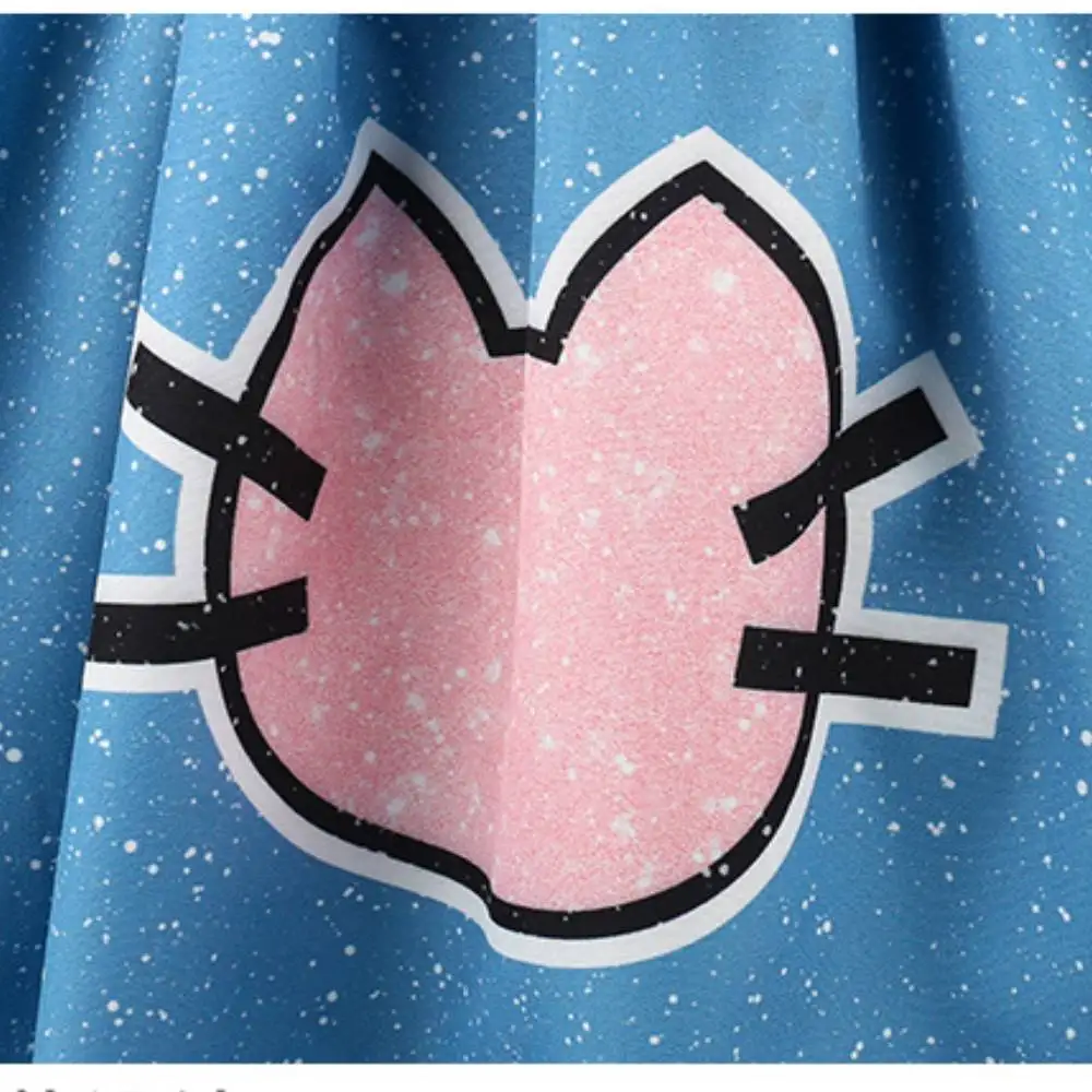 Baby Girls Cartoon Cat Mesh Dresses with Headband Party Halloween Christmas Children Doll Cosplay playhouse 2PCS Cosplay Costume