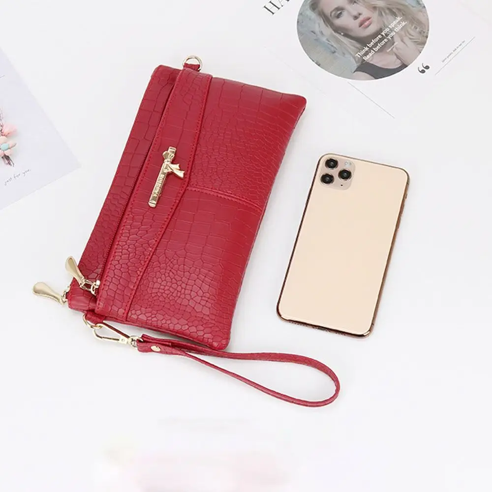 Card Holder Women Long Wallet Multi-functional Leisure Style PU Leather Handbag Money Purse Women Clutch