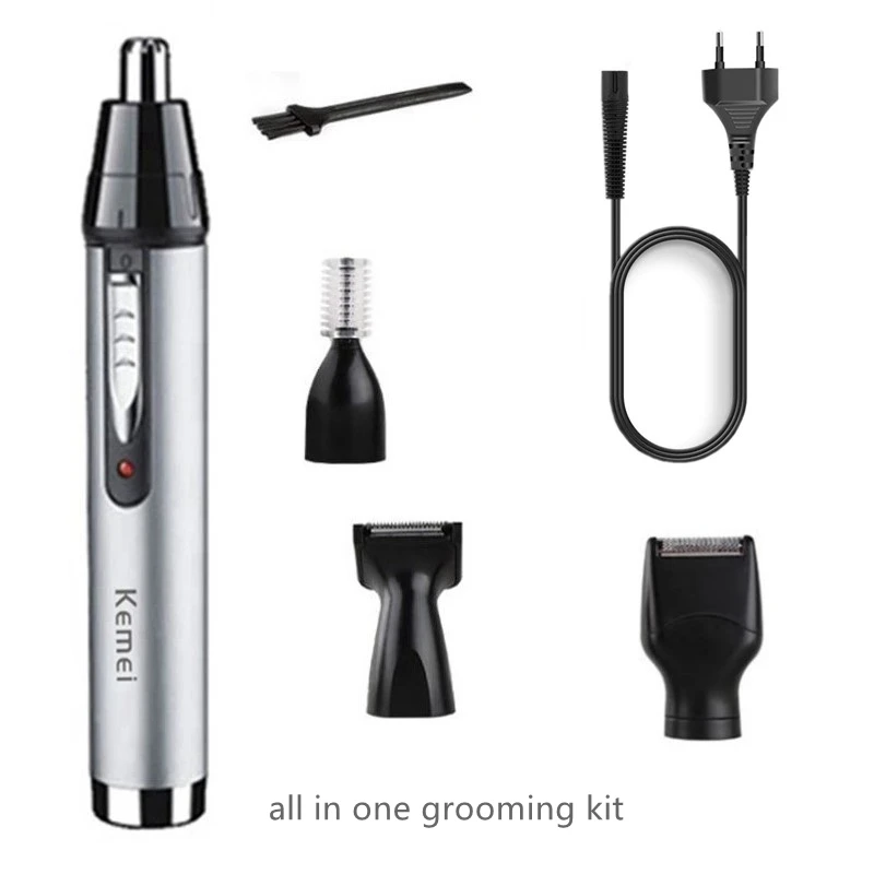 Origina all in1 Rechargeable Nose Ear Hair Trimmer For Men Grooming Kit Electric Eyebrow Beard Trimer Nose And Ears Trimmer