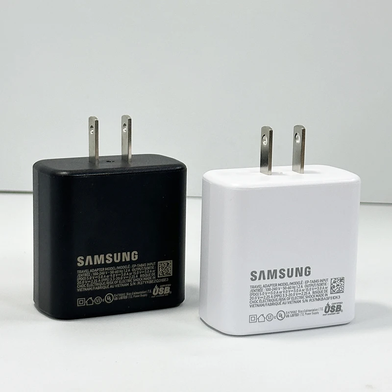 Original Samsung 45W PD Charger Super Fast Charger Type C Cable Galaxy S26 S25 Ultra S24 S23 S22 S21 A54 A55 A56 A17 Z Fold 8 7