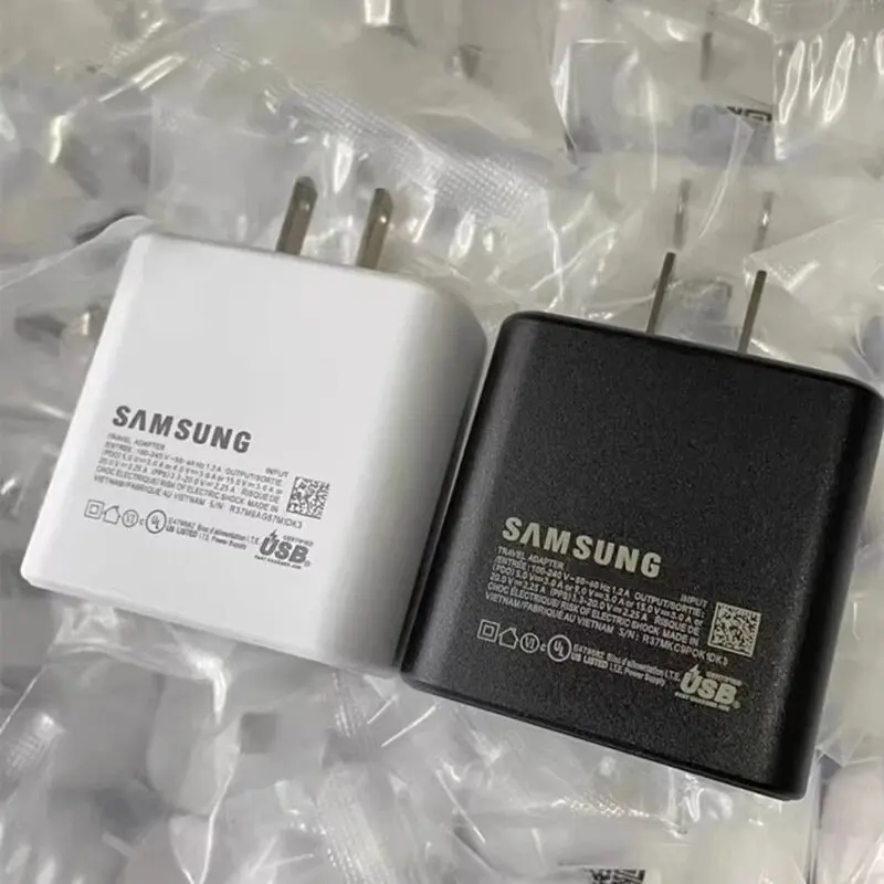 Original Samsung 45W PD Charger Super Fast Charger Type C Cable Galaxy S26 S25 Ultra S24 S23 S22 S21 A54 A55 A56 A17 Z Fold 8 7