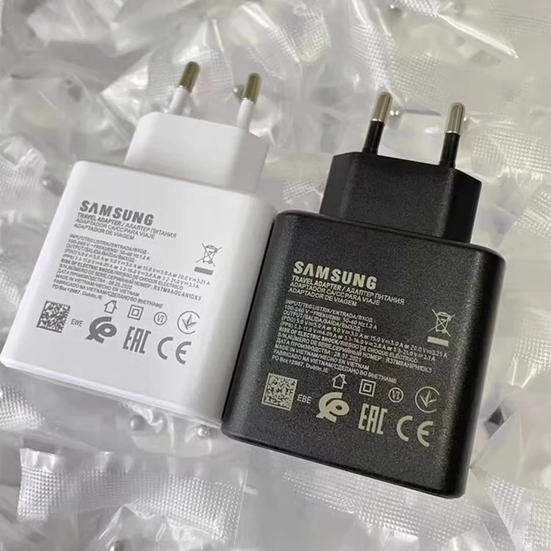 Original Samsung 45W PD Charger Super Fast Charger Type C Cable Galaxy S26 S25 Ultra S24 S23 S22 S21 A54 A55 A56 A17 Z Fold 8 7