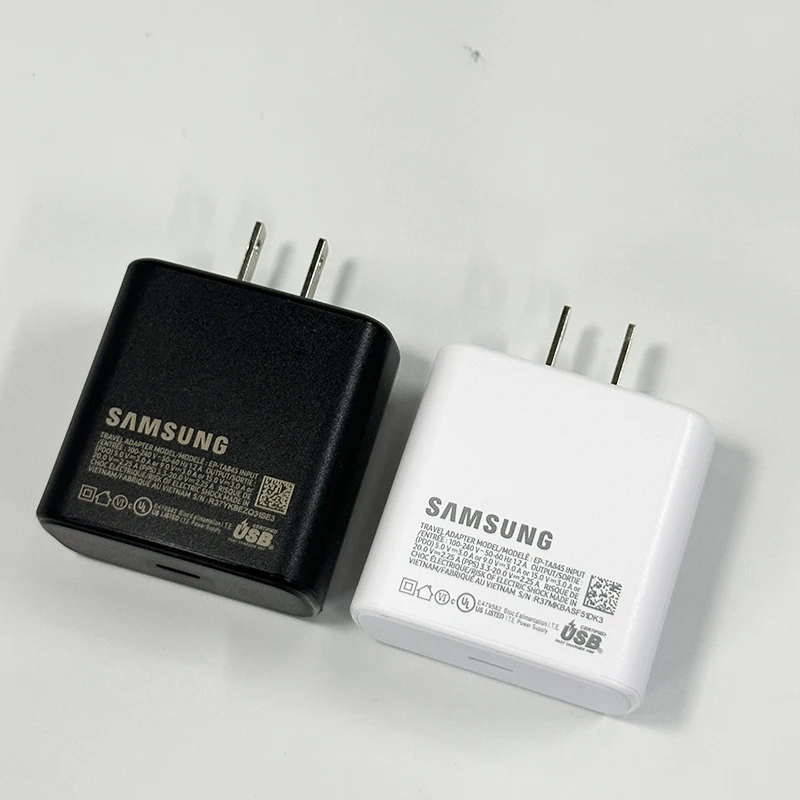 Original Samsung 45W PD Charger Super Fast Charger Type C Cable Galaxy S26 S25 Ultra S24 S23 S22 S21 A54 A55 A56 A17 Z Fold 8 7