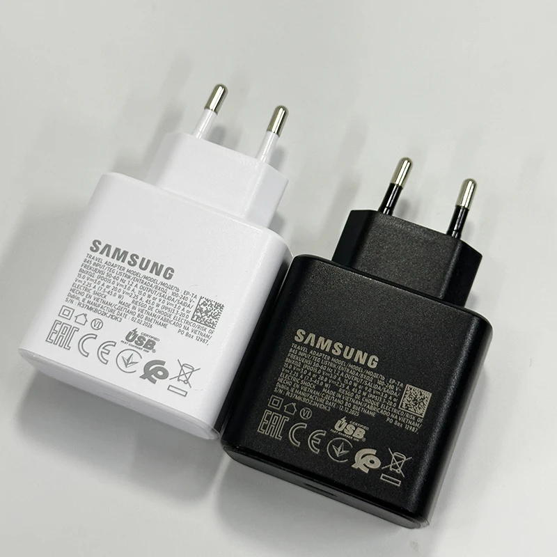 Original Samsung 45W PD Charger Super Fast Charger Type C Cable Galaxy S26 S25 Ultra S24 S23 S22 S21 A54 A55 A56 A17 Z Fold 8 7