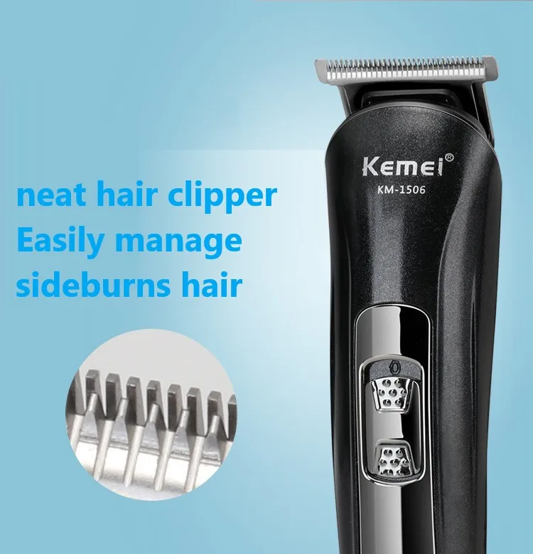 Kemei KM-1506 Multifunctional USB Hair Clipper Rechargeable Electric Hair Clipper Electric Shaver Beard Shaver Hair Clipper Keme