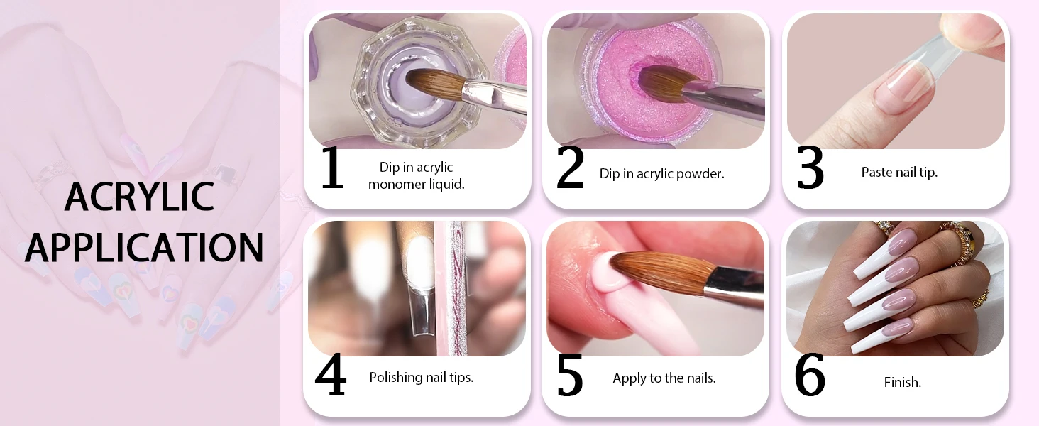 100% Pure Kolinsky Hair Nail Art Brush Round Nail Oval Brush Acrylic OEM Logo Black Color Handle Nail Supplies for Professionals