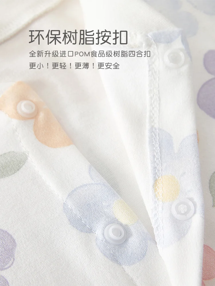 AYNIGIELL Spring & Autumn 0-12 Months Baby Jumpsuits, 100% Cotton Long Sleeve Clothes, Soft Newborn Rompers for Girls & Boys.
