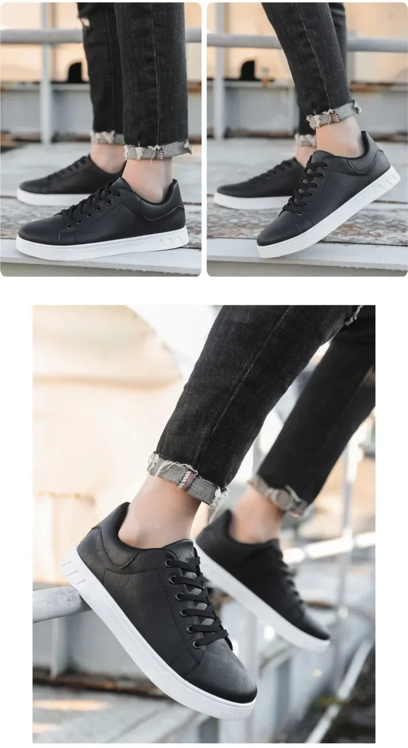 Casual Shoes Loafers British Leather Sneakers Flats Shoes Classic Men Leather Shoes Spring Summer New Trendy Designer Loafers
