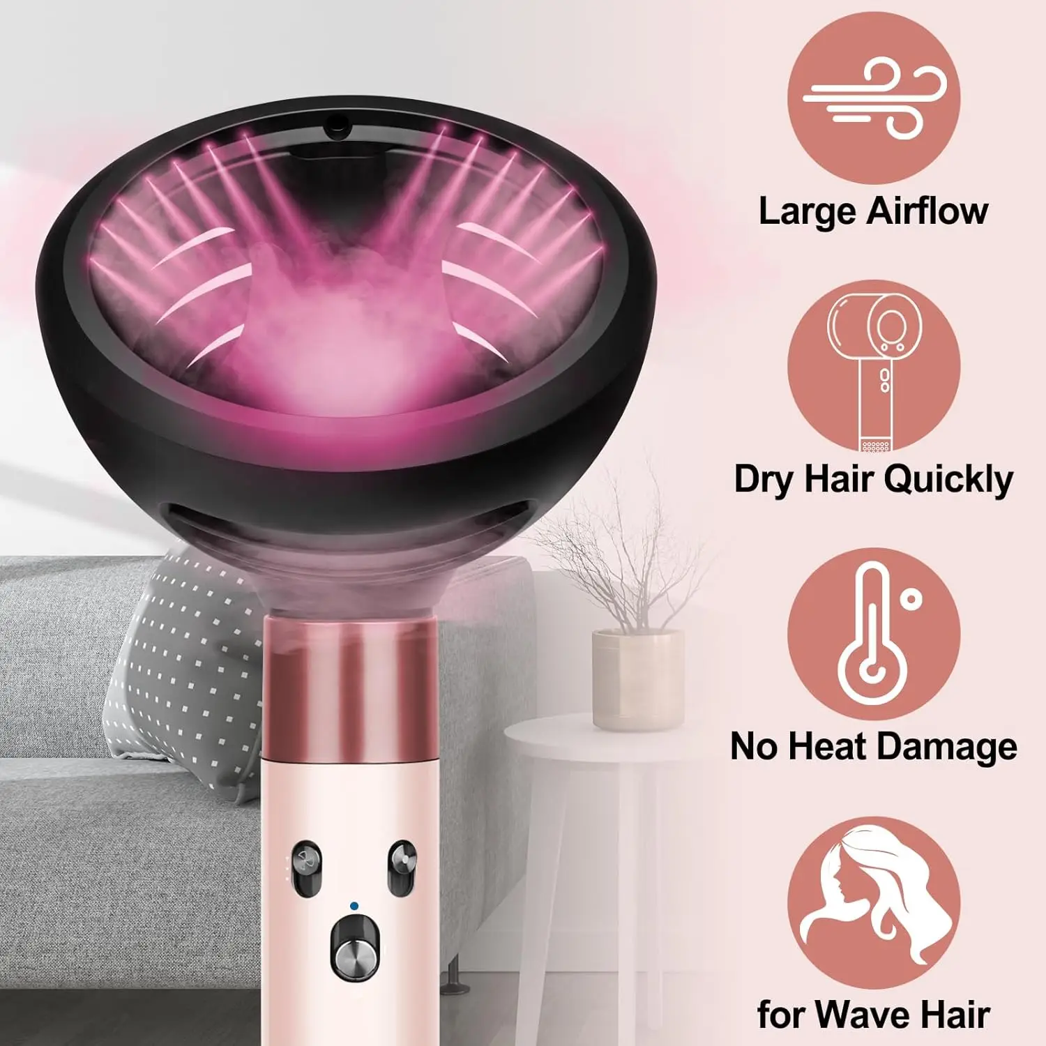 Diffuser Nozzle Hair Styler Nozzle For Dyson Airwrap HS01 HS05 SenCiciMen X9 Hair Dryer Professional Diffuser Hairdryer Nozzle
