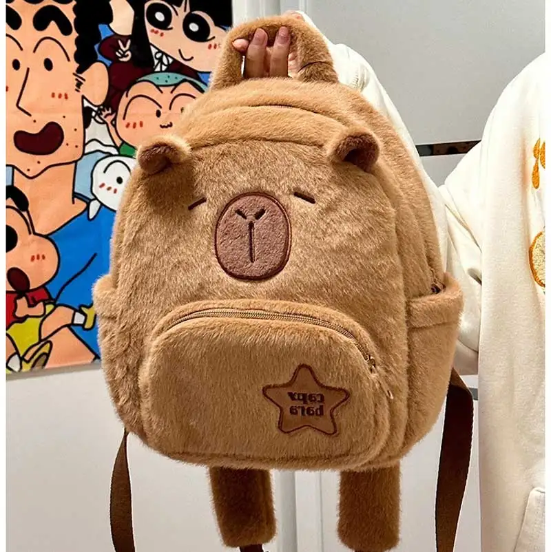 Capybara Backpacks Baby Early Childhood Education Cute School Bag Kid Cartoon Kindergarten Backpack Children's Travel Bag Gift
