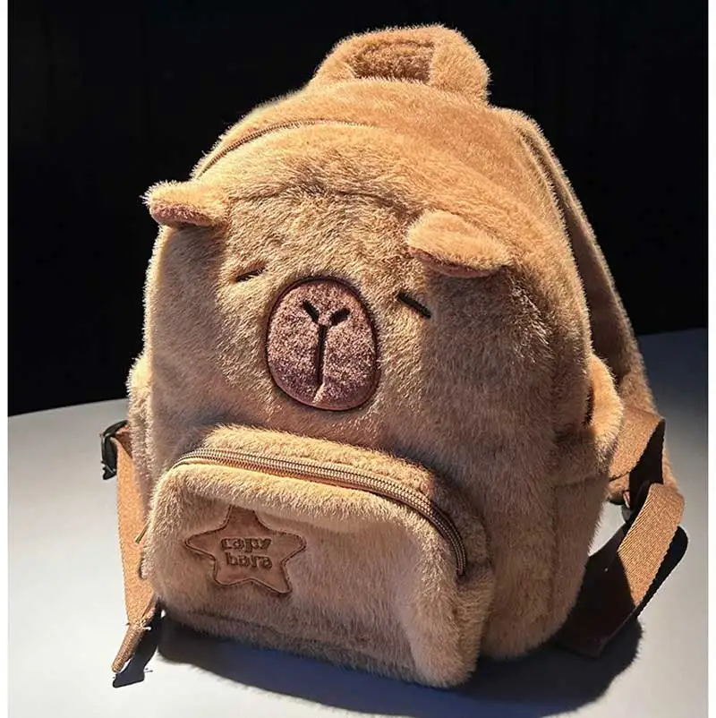 Capybara Backpacks Baby Early Childhood Education Cute School Bag Kid Cartoon Kindergarten Backpack Children's Travel Bag Gift
